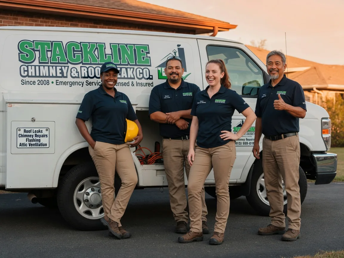 Chimney flashing repair company in Green Mountain, NC